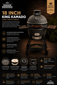 18 inch King Kamado