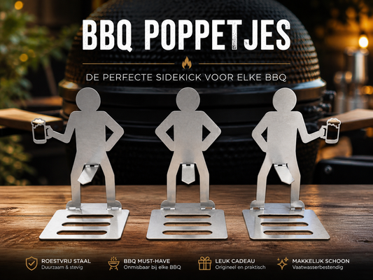 BBQ hotdog poppetje