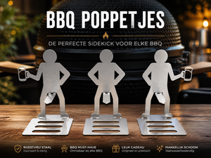 BBQ hotdog poppetje